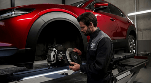Mazda Inspektionen